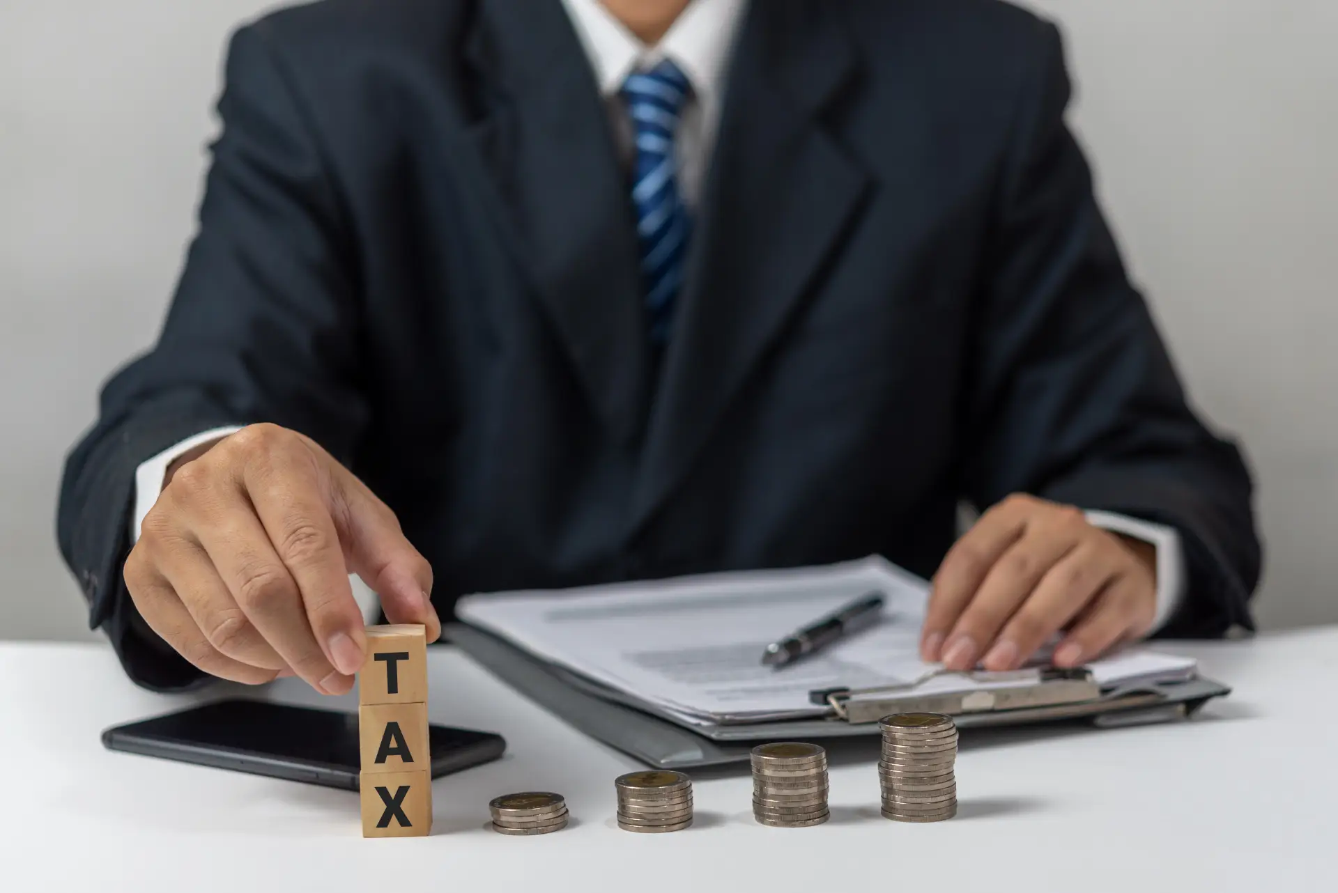 Tax accounting services for businesses and professional firms